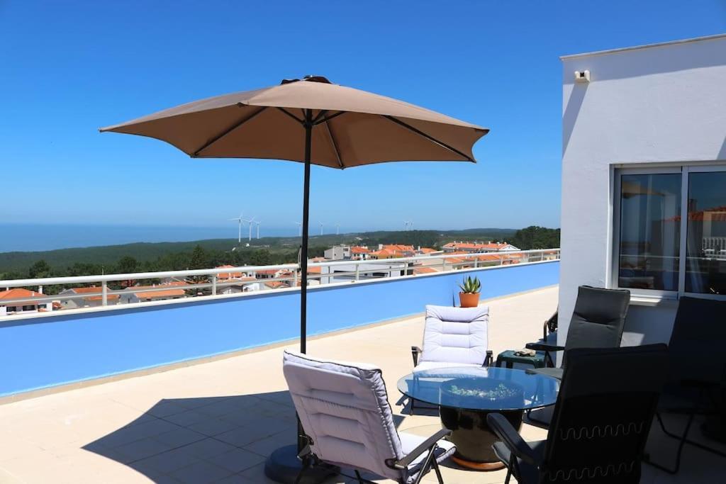 Вілла Sitio Penthouse - Big Terrace With Sea View & Bbq Назаре Екстер'єр фото