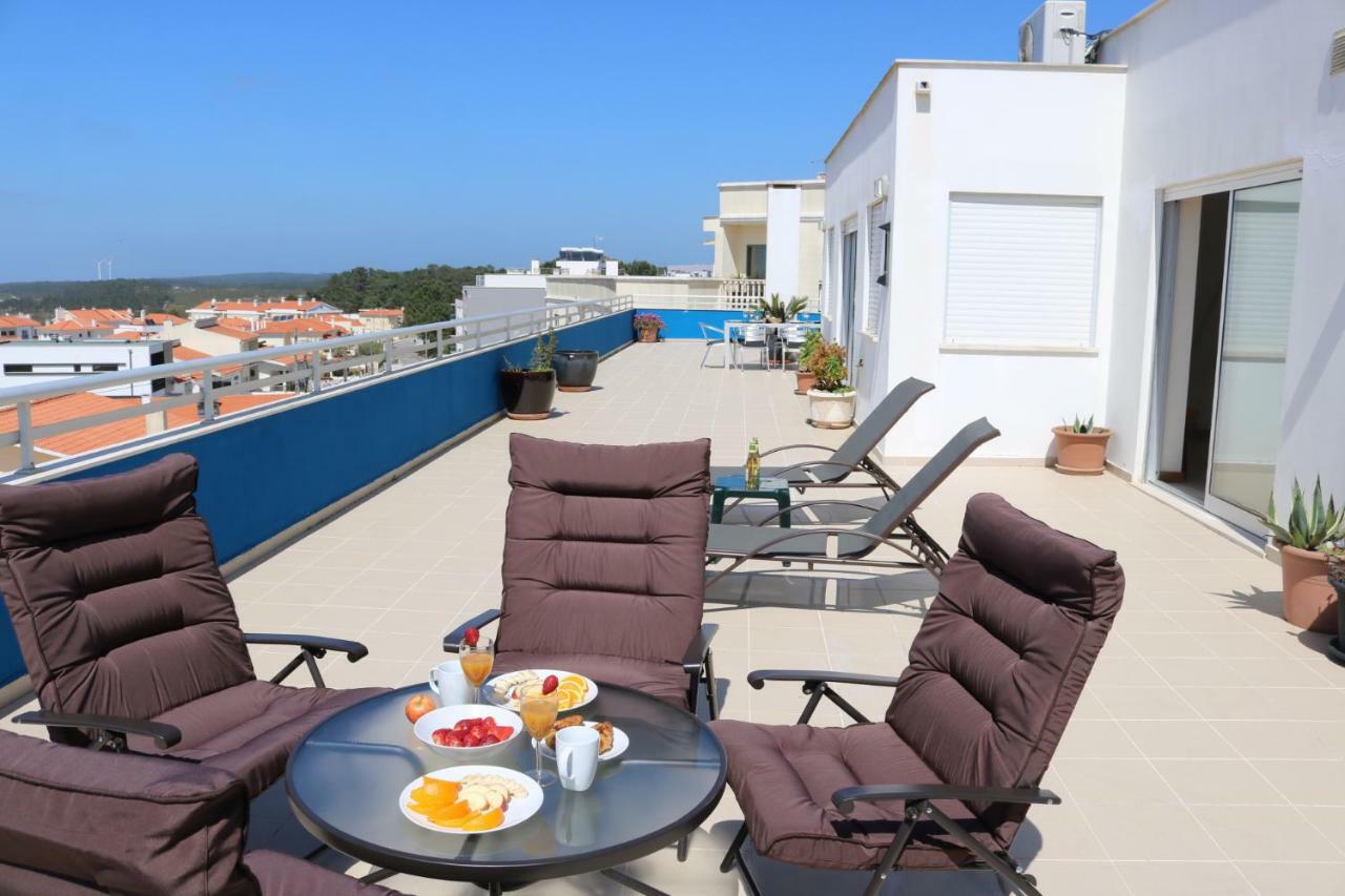 Вілла Sitio Penthouse - Big Terrace With Sea View & Bbq Назаре Екстер'єр фото